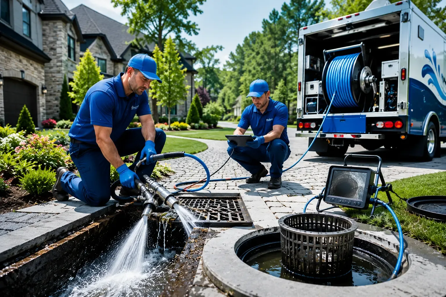 Local outdoor drain cleaning professionals in Pleasant Hill, OH
