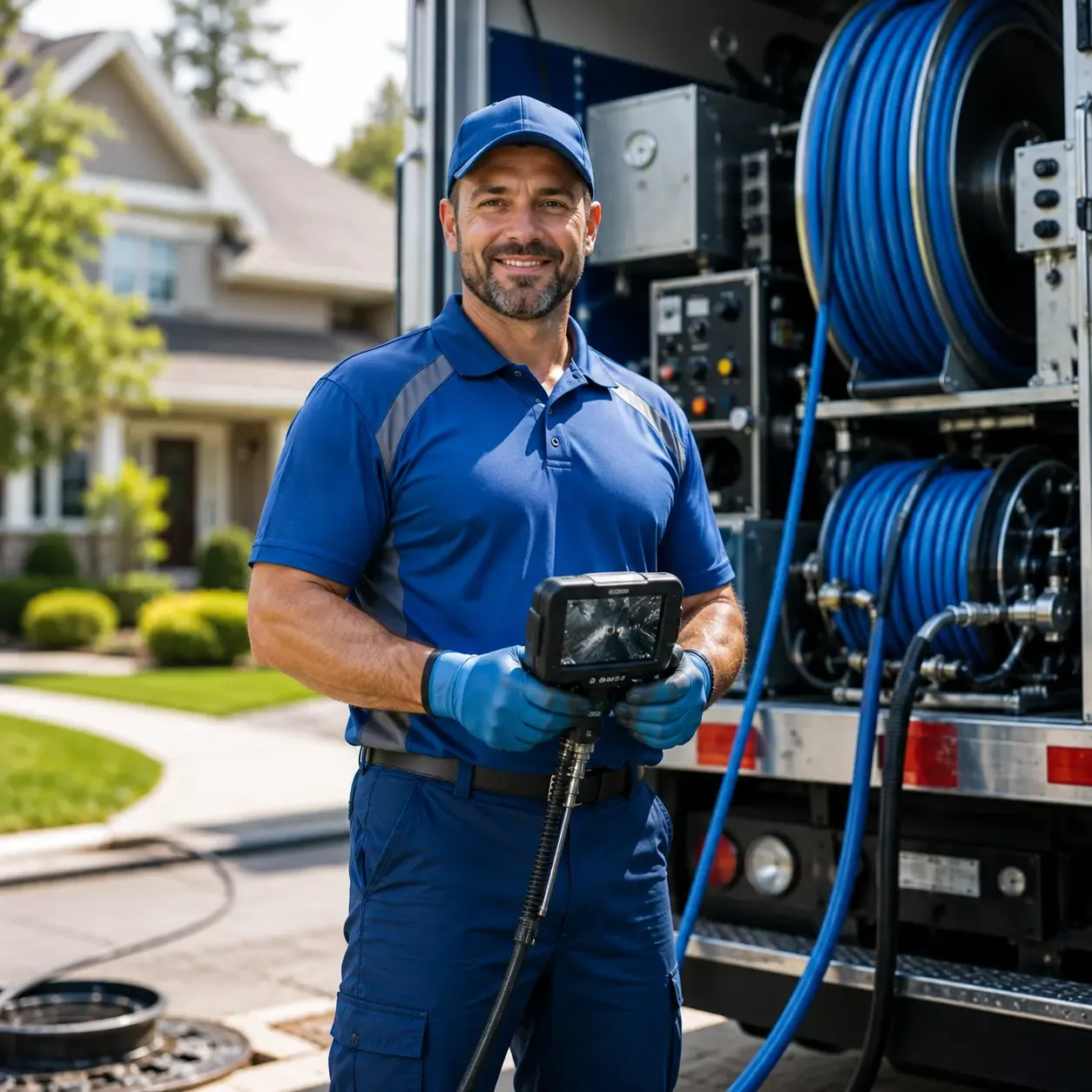 Local outdoor drain cleaning specialists in Pleasant Hill, OH